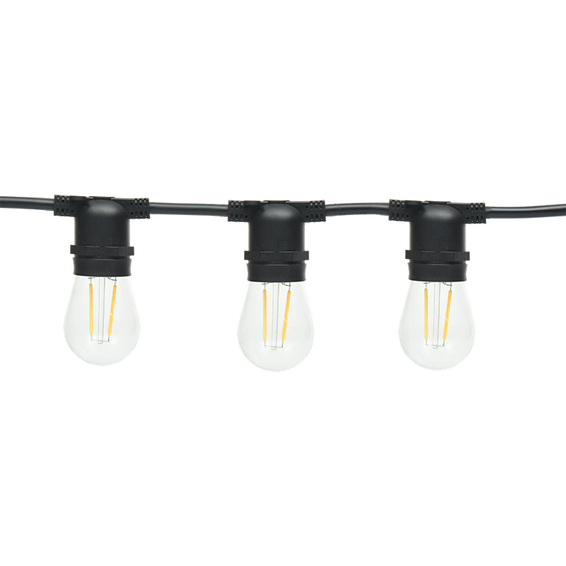 Luz de cuerda integrada de cabezal plano