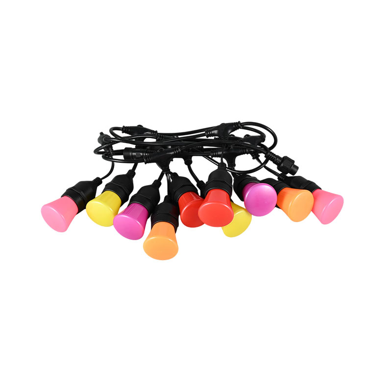 Luces de cuerda en espiral tipo colgante C45 E27